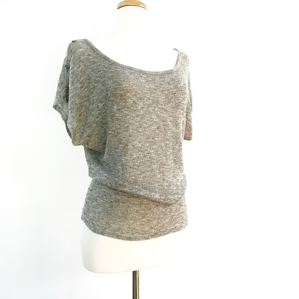 Chris & Carol Nordstrom Slinky Dolman Sleeve Top